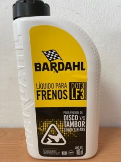 QU 028 BARDAHL Liquido Para Frenos LF 3 900 Ml Refaccionaria Estmer