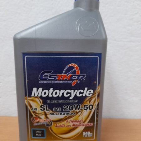 AC-028 Aceite ESTMER MOTO 4Tiempos 20W-50 SL - 200 lts