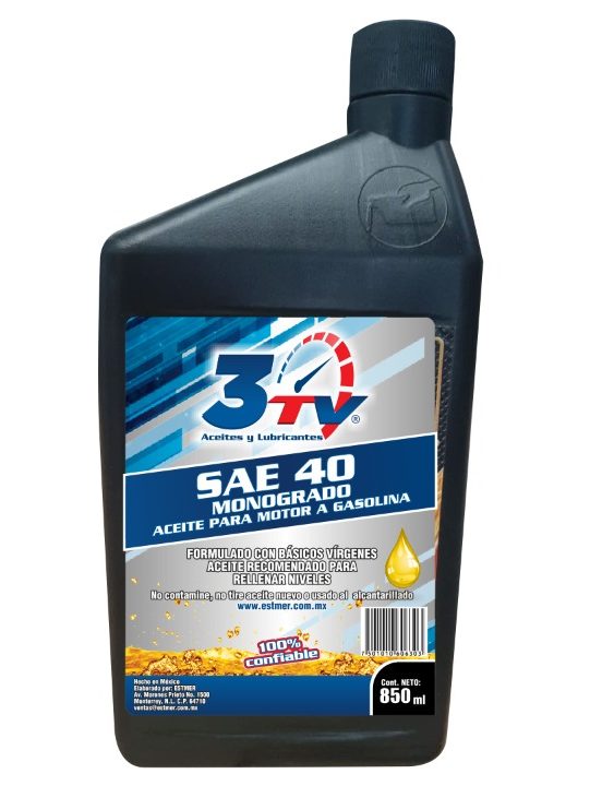Aceite lubricante SAE 40 monogrado - CBS Compresores
